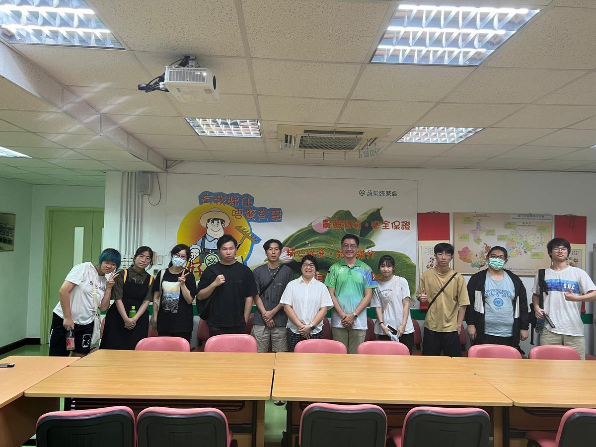香港專業教育學院（沙田）講師及學生參觀蔬菜統營處