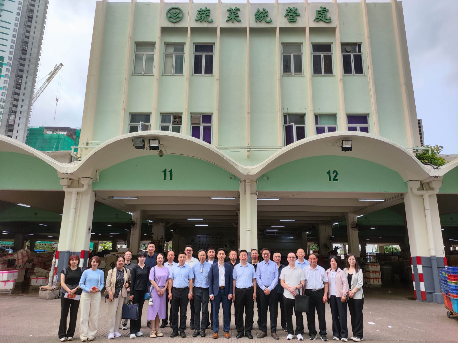 山西省農業農村廳代表到訪蔬菜統營處