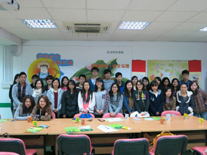 香港浸會大學學生參觀蔬菜統營處