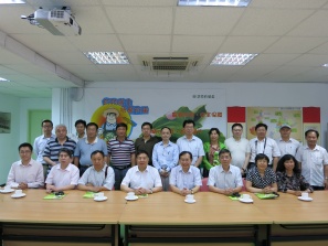 中國工程院代表團參觀蔬菜統營處